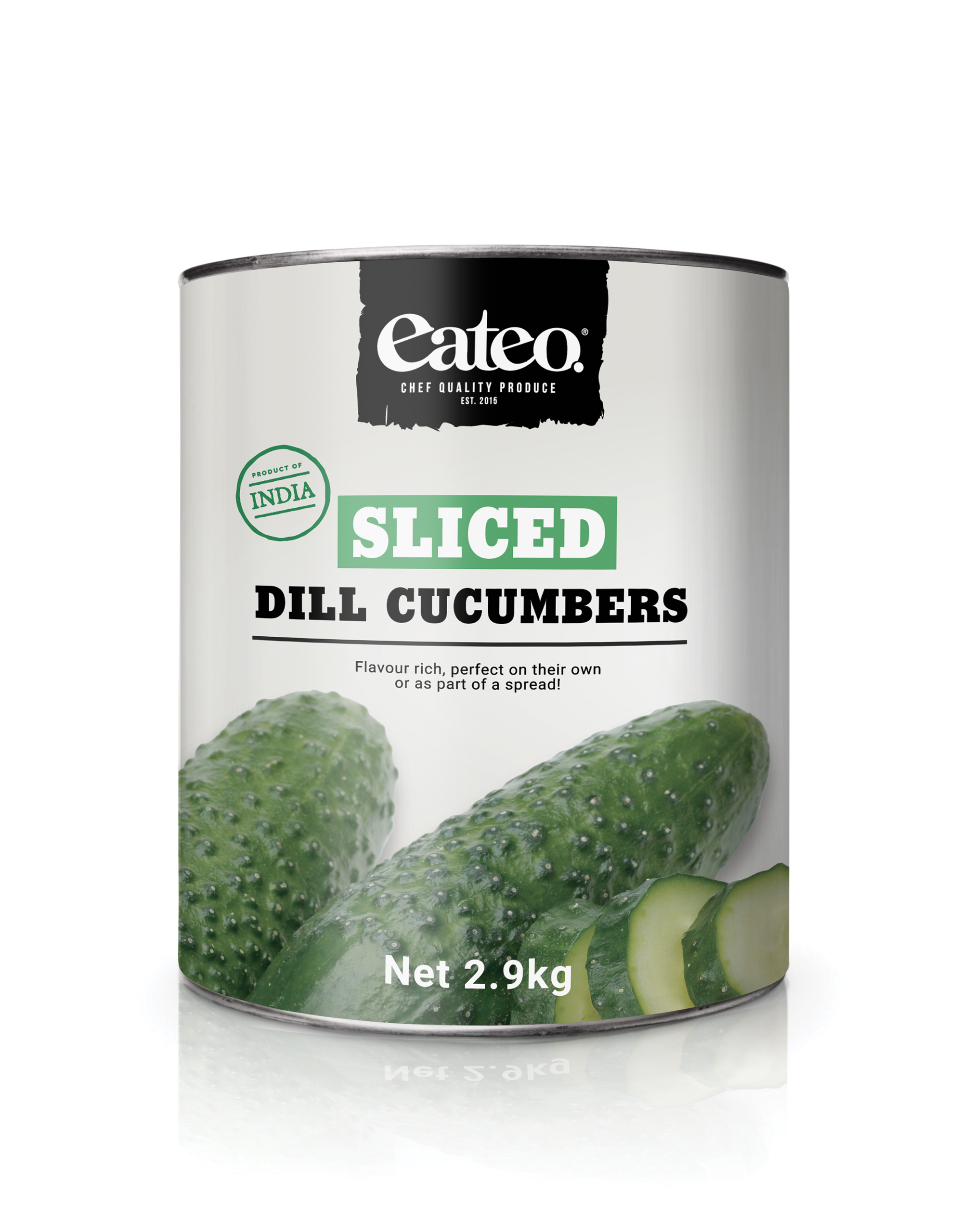 Sliced Dill Cucumbers